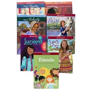 American girl collection books (7) bundle